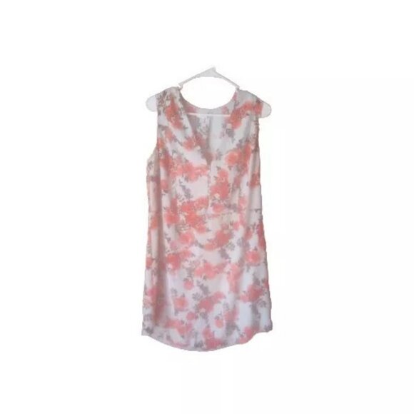 a. new.day Women's Floral Sleeveless Dress Size L - Picture 2 of 4